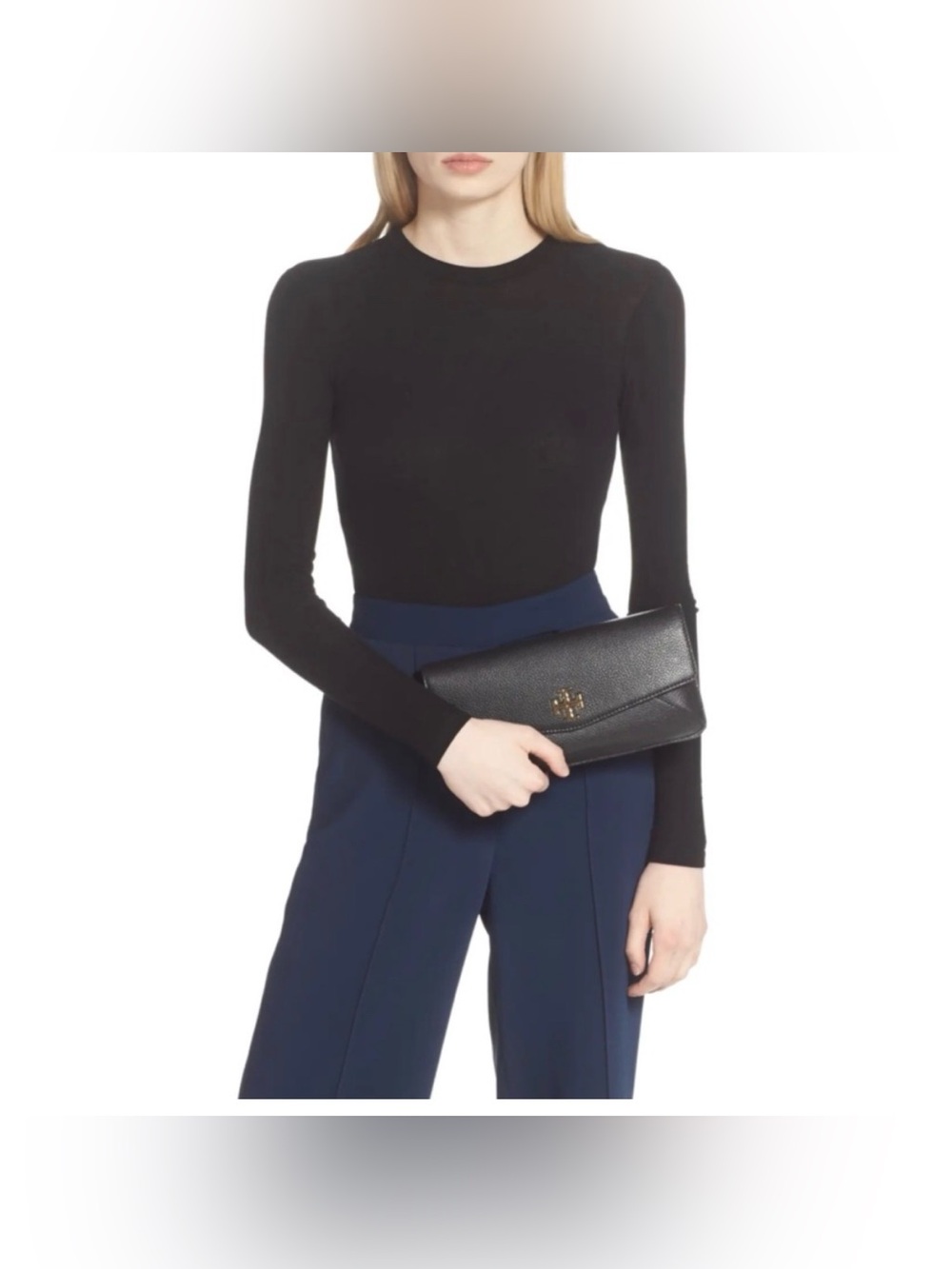 Tory Burch Kira Clutch Black - Picture 14 of 14
